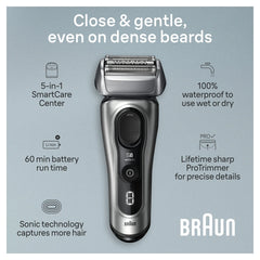 Series 8 Electric Shaver with PowerCase and 5-in-1 SmartCare Center, 8577cc