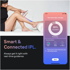 Braun Skin i·expert Smart IPL: At Home Alternative to Laser Hair Removal with 4 Caps and Vanity Case, PL7387